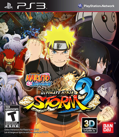 Naruto Shippuden Ultimate Ninja Storm 3 - PlayStation 3 Játékok