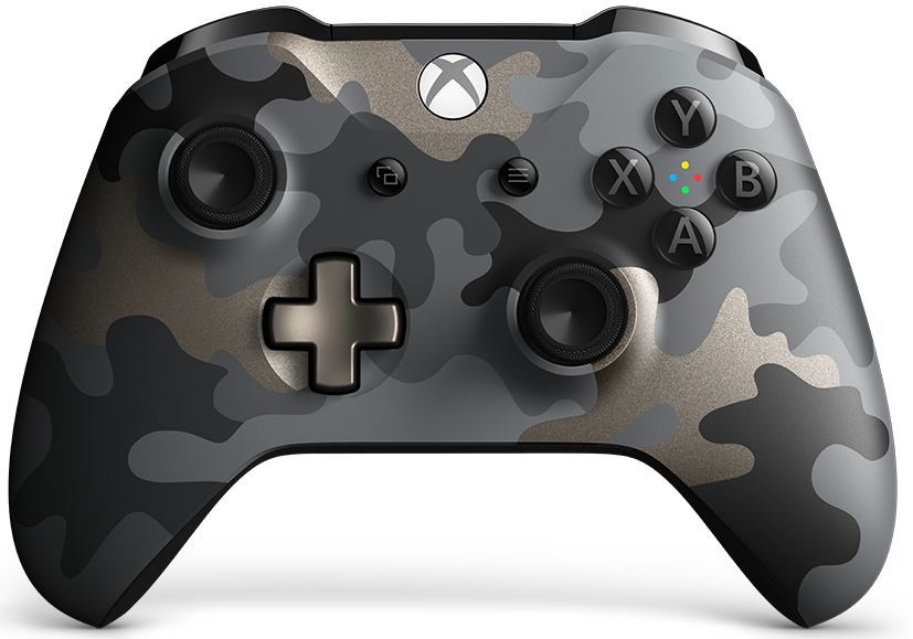 Microsoft Xbox One Wireless Controller Night Ops Camo Special Edition