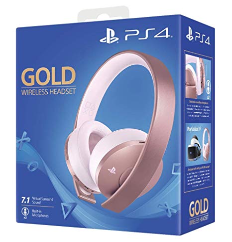 Sony Playstation Wireless Gold Headset 7.1 Rose Gold (Ps4)
