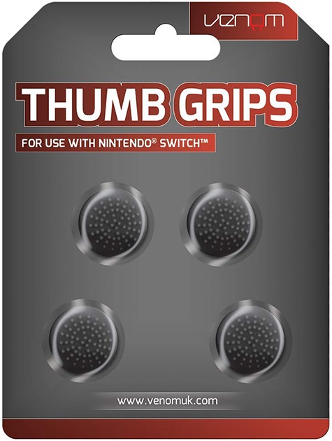 VENOM Thumb Grips Fekete (VS4916) - Nintendo Switch Játékkonzol Kiegészítő