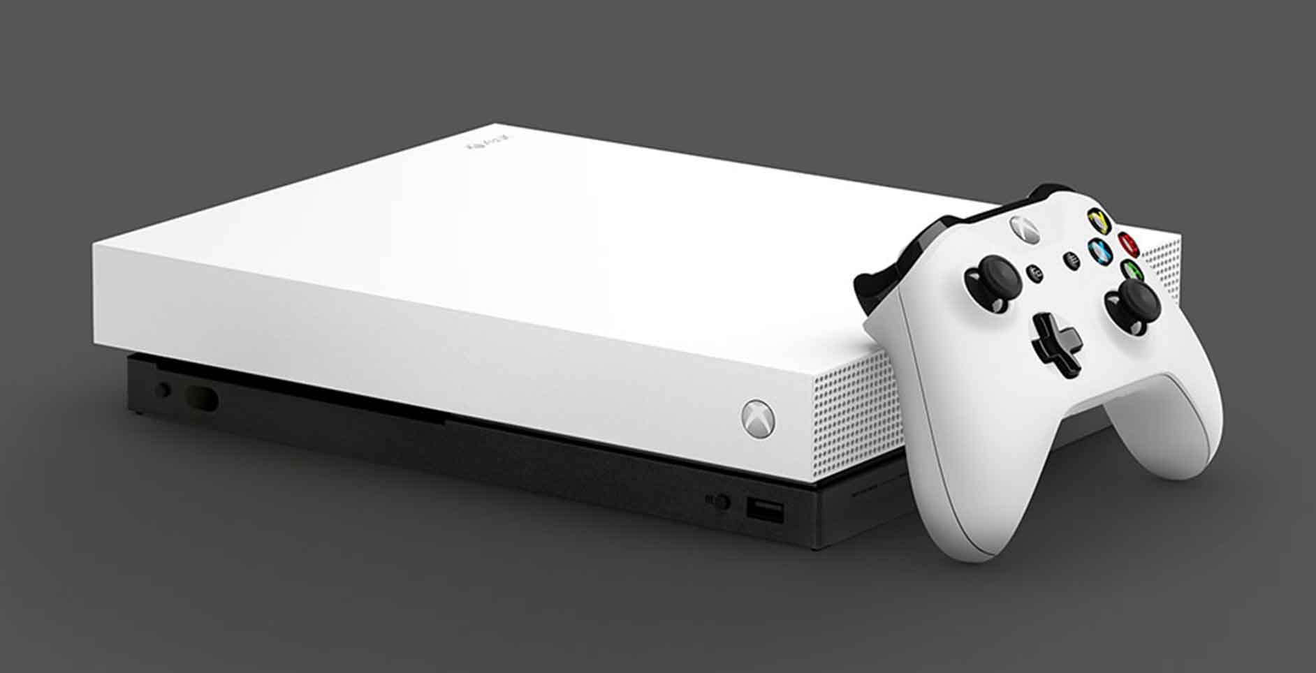 Microsoft Xbox One X 1TB Robot White Special Edition - Xbox One Játékkonzol