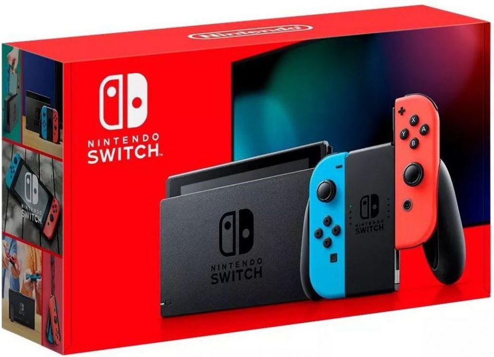 NINTENDO Switch Neon Red / Neon Blue (Version 2)