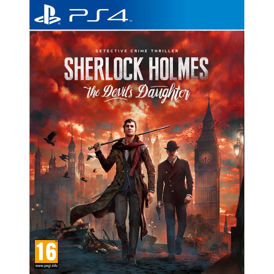 Sherlock Holmes the Devils Daughter  - PlayStation 4 Játékok