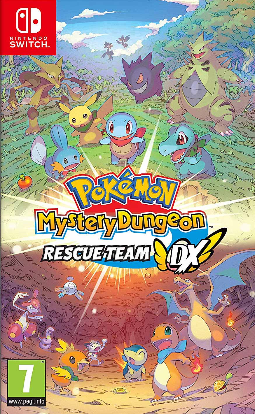 Pokémon Mystery Dungeon: Rescue Team DX  - Nintendo Switch Játékok