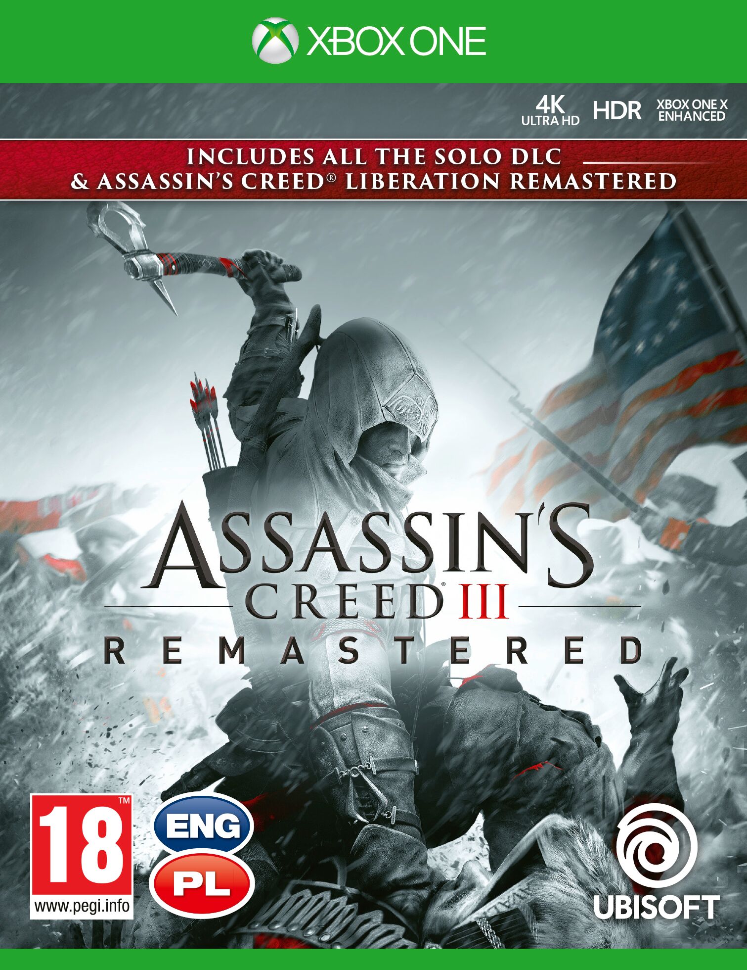 Assassins Creed III Remastered - Xbox One Játékok