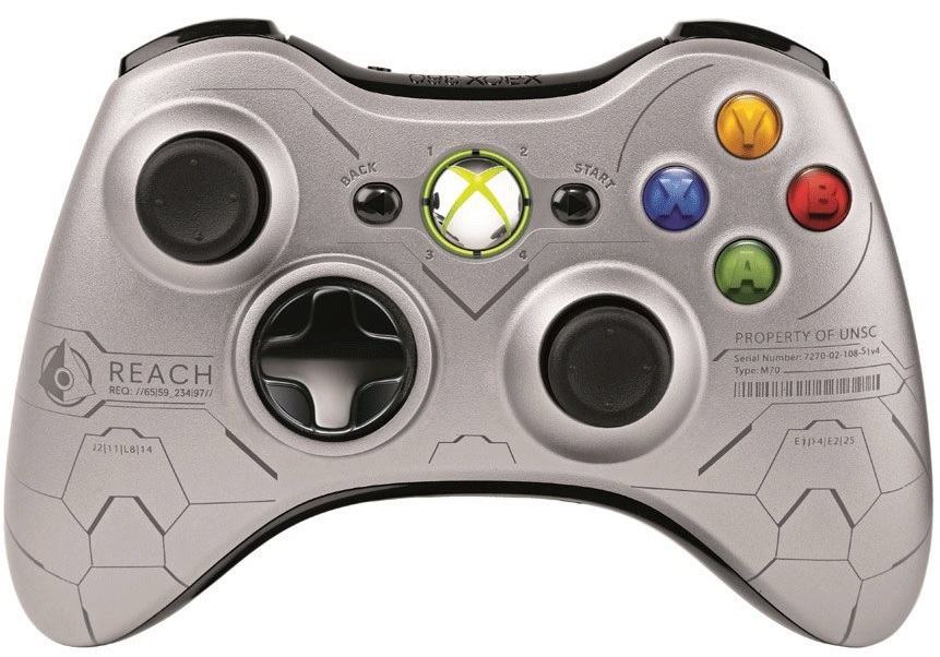 Microsoft Xbox 360 Wireless Controller HALO Reach Limited Edition