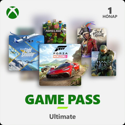 Microsoft Xbox Game Pass Ultimate 1 Hónap - Xbox One Játékkonzol Kiegészítő
