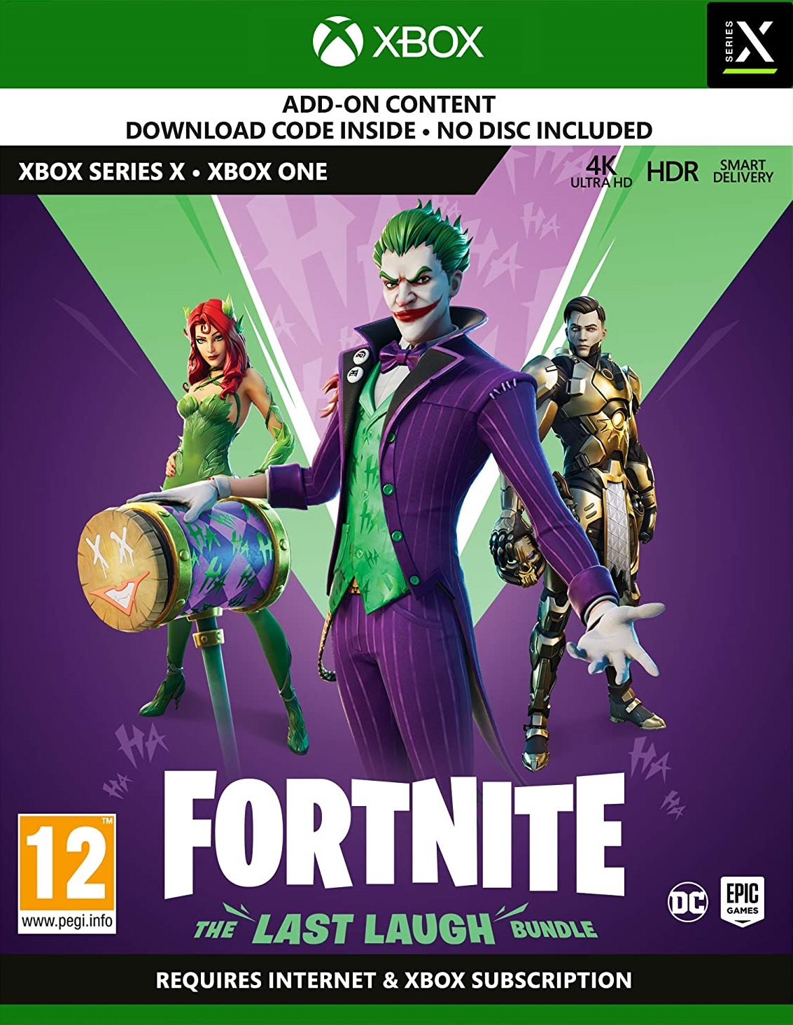 Fortnite The Last Laugh Bundle - Xbox One Játékok
