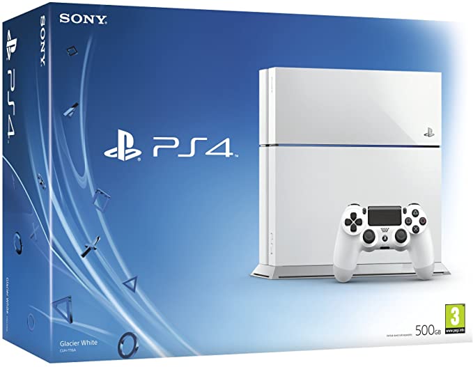 Sony Playstation 4 500GB Glacier White