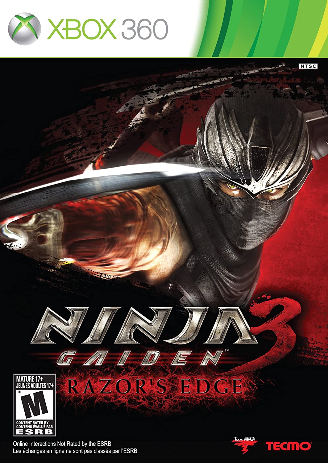 Ninja Gaiden 3 Razors Edge - Xbox 360 Játékok