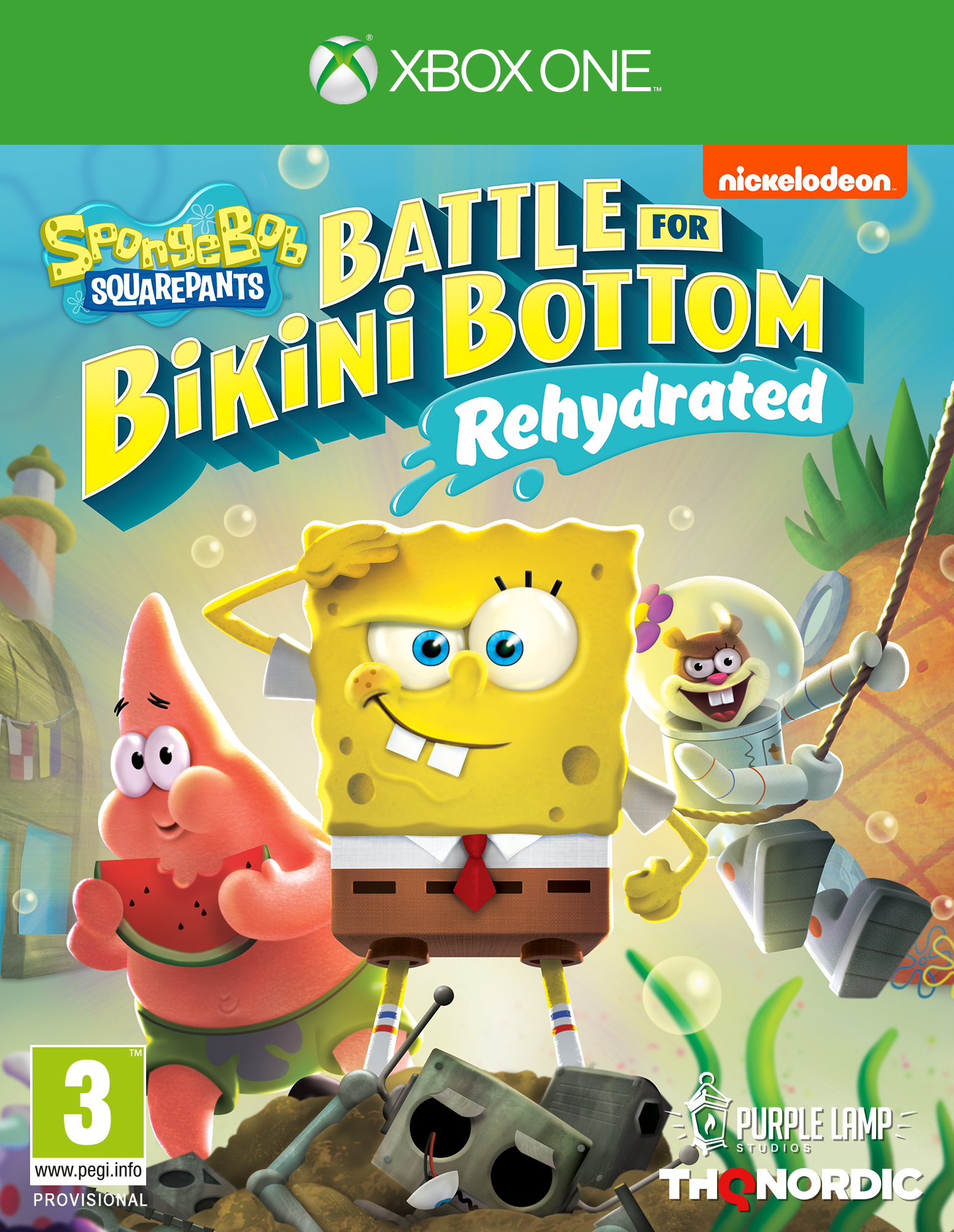 SpongeBob Squarepants: Battle for Bikini Bottom – Rehydrated  - Xbox One Játékok