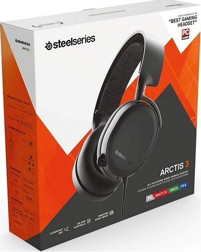SteelSeries Arctis 3 (PS4, XBOX, PC) - PlayStation 4 Játékkonzol Kiegészítő