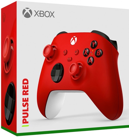 Microsoft Xbox Series X/S Wireless Controller Pulse Red - Xbox Series Játékkonzol Kiegészítő