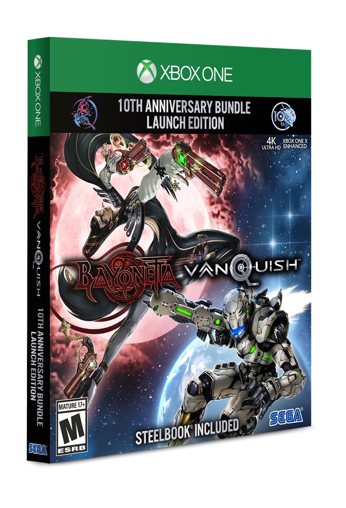 Bayonetta and Vanquish 10th Anniversary Edition Bundle - Xbox One Játékok