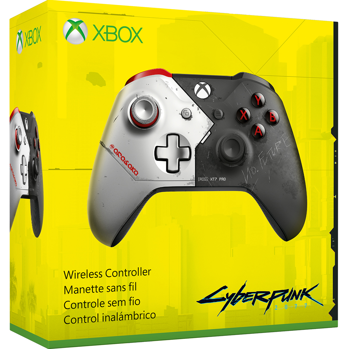 Microsoft Xbox One Wireless Controller Cyberpunk 2077 Limited Edition