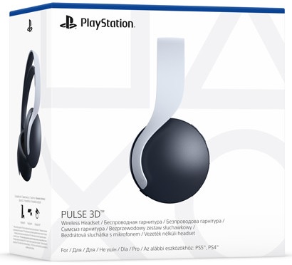 Sony PlayStation 5 (PS5) PULSE 3D Wireless Headset  - PlayStation 5 Játékkonzol Kiegészítő