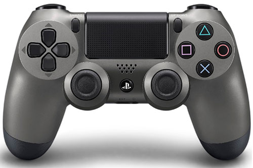Sony Playstation 4 Dualshock 4 Wireless Controller Steel Black - PlayStation 4 Kontroller