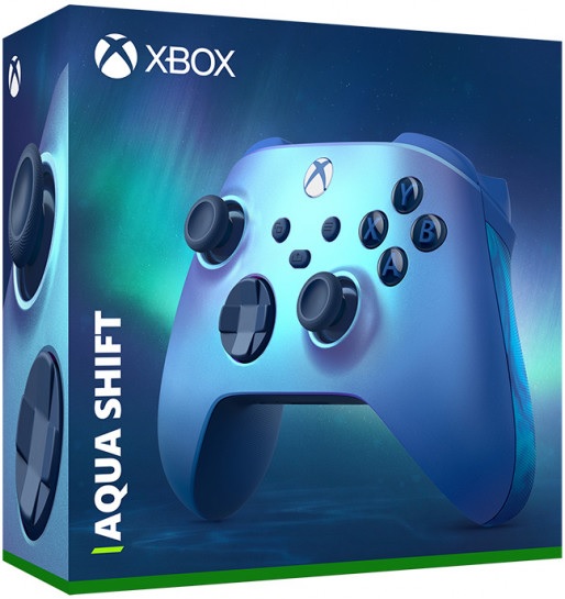 Microsoft Xbox Series X/S Wireless Controller Aqua Shift - Xbox Series Játékkonzol Kiegészítő