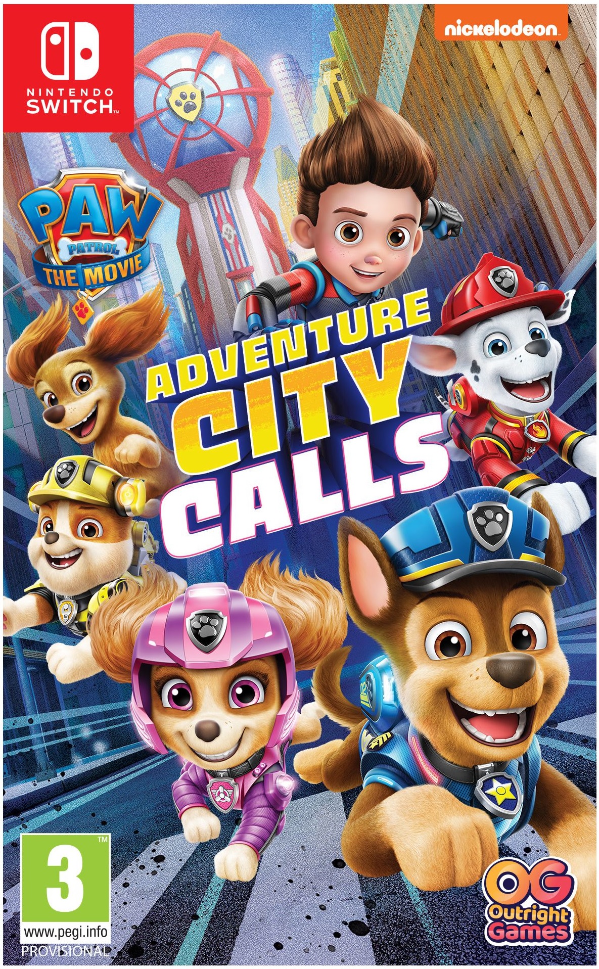 Paw Patrol The Movie: Adventure City Calls