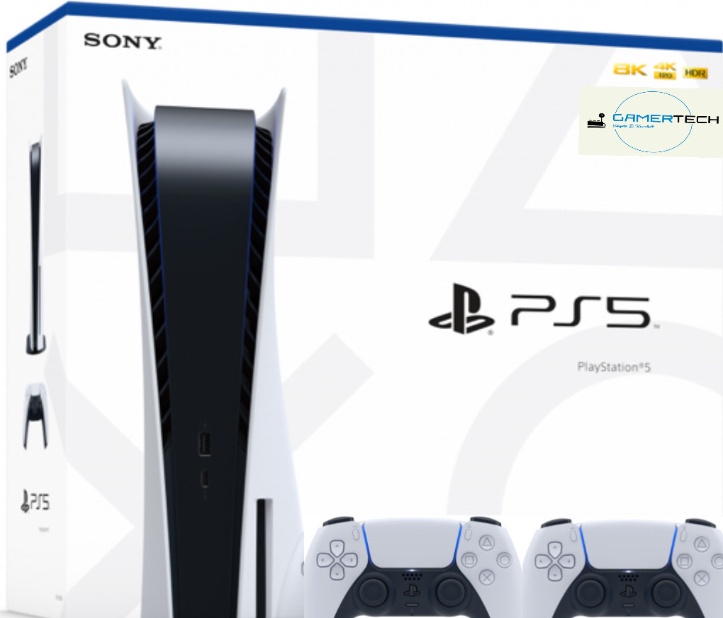Sony PlayStation 5 (PS5) 825GB 2db Controllerrel