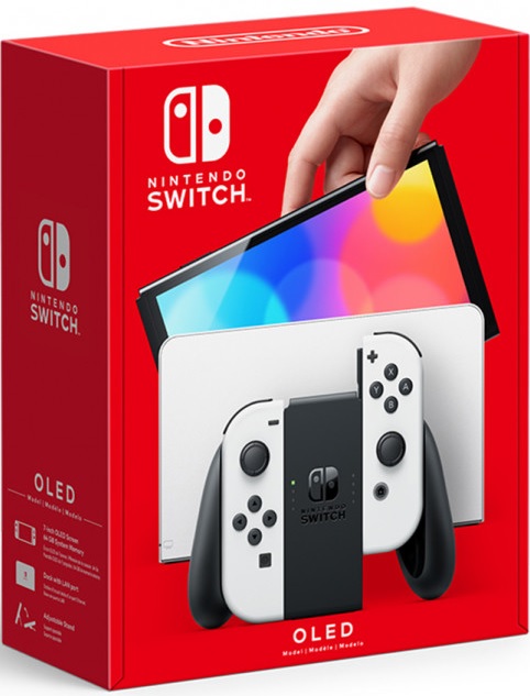 Nintendo Switch OLED Fehér (NSH-008)