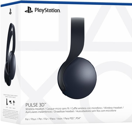 Sony PlayStation 5 (PS5) PULSE 3D Wireless Headset Midnight Black - PlayStation 5 Játékkonzol Kiegészítő