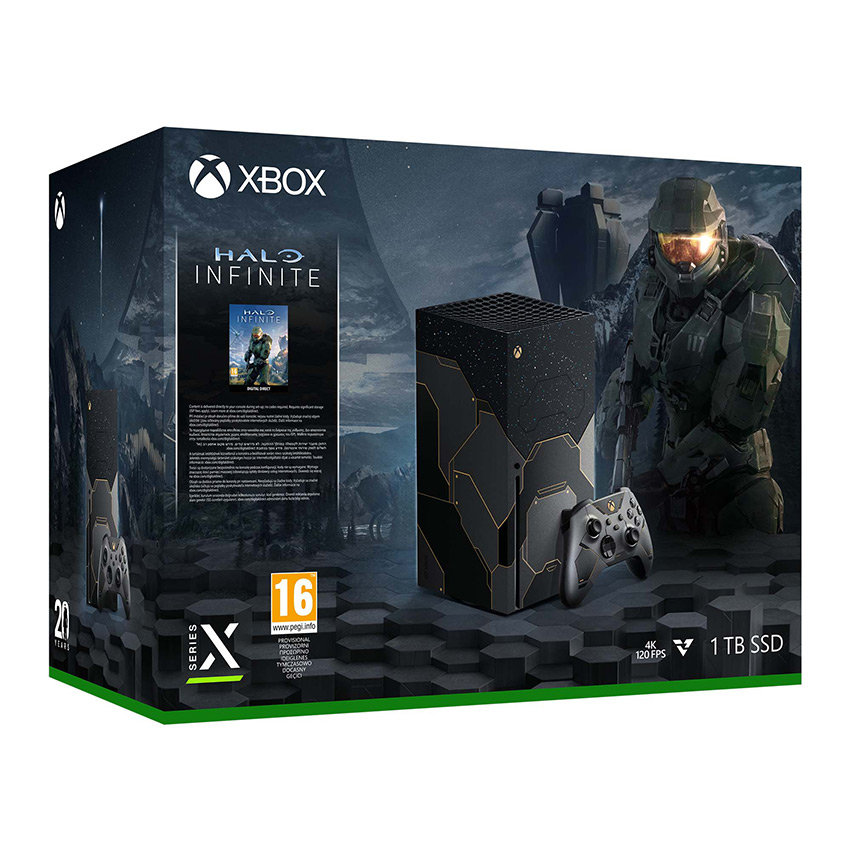 Microsoft Xbox Series X Halo Infinite Limited Edition - Xbox Series Játékkonzol