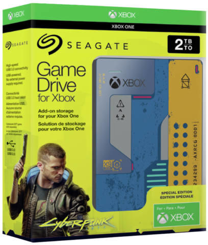 Seagate Cyberpunk 2077 Special Edition Xbox GameDrive 2TB - Xbox One Játékkonzol Kiegészítő