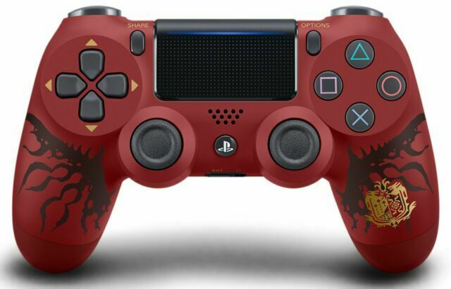 Sony Playstation 4 Dualshock 4 Monster Hunter World Edition Wireless Controller