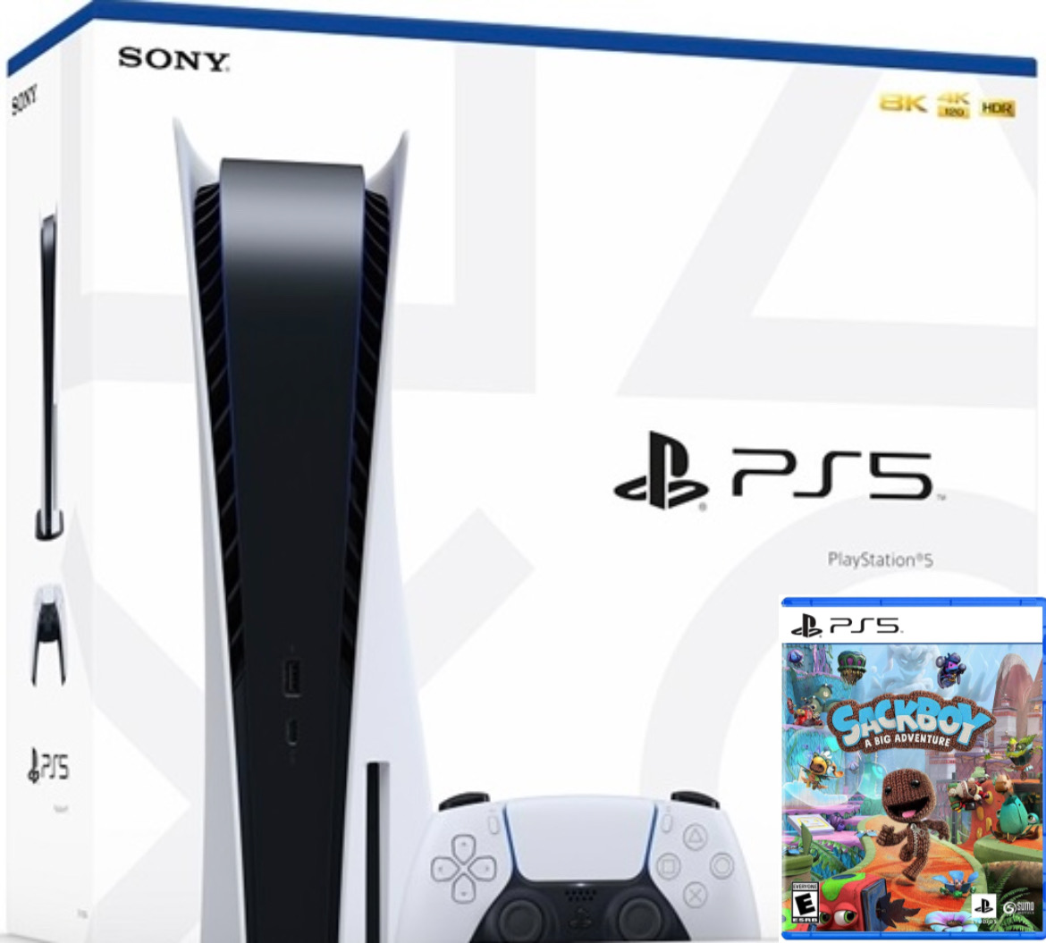 Sony PlayStation 5 (PS5) 825GB Sackboy Bundle - PlayStation 5 Gépek