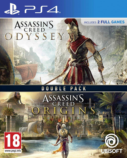 Assassins Creed Odyssey + Assassins Creed Origins - PlayStation 4 Játékok