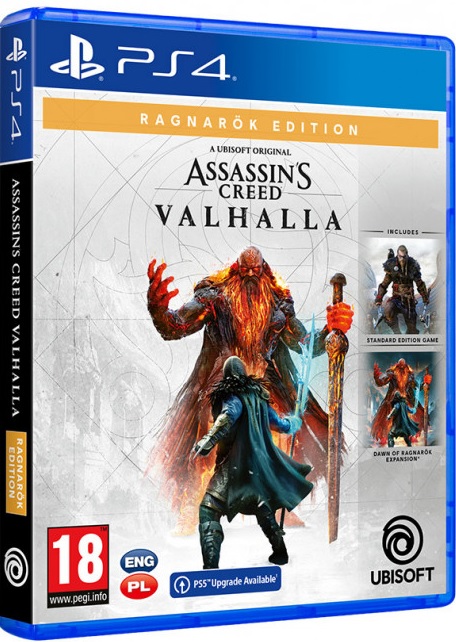 Assassins Creed Valhalla Ragnarök Edition - PlayStation 4 Játékok