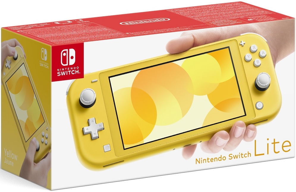 NINTENDO Switch Lite Sárga - Nintendo Switch Játékkonzol