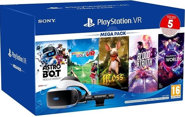 Sony PlayStation VR Mega Pack 3 - PlayStation 4 Játékkonzol