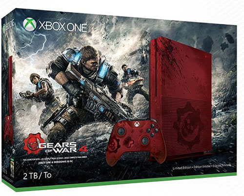 Microsoft Xbox One S 2TB Gears of War 4 Limited Edition Bundle