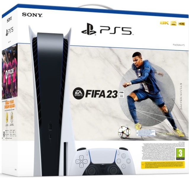 Sony PlayStation 5 825GB + FIFA 23 letöltő kód