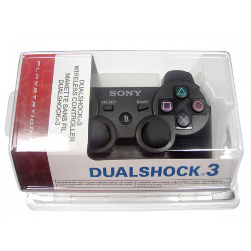 Sony Playstation 3 Dualshock 3 Controller Black - PlayStation 3 Játékkonzol Kiegészítő