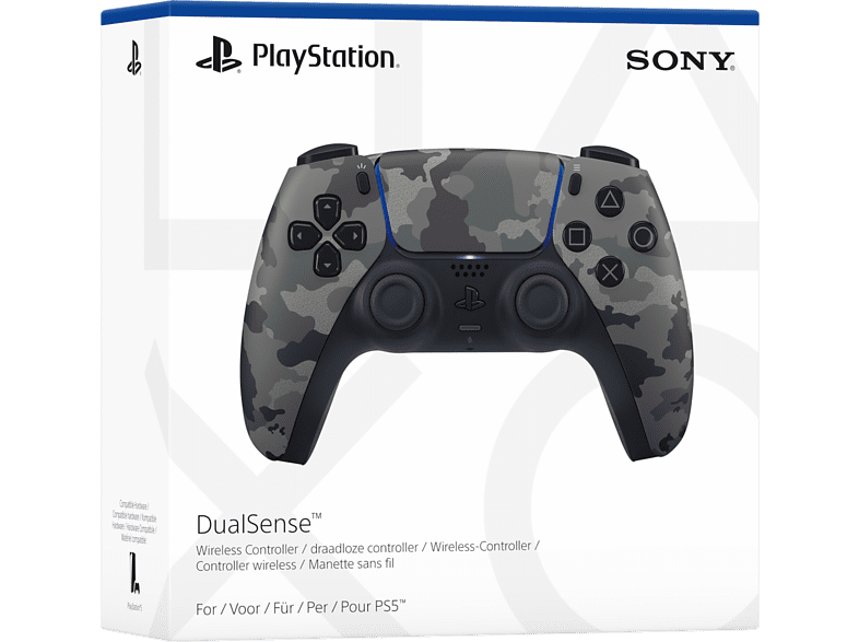 Sony PlayStation 5 (PS5) DualSense Wireless Controller Grey Camo 