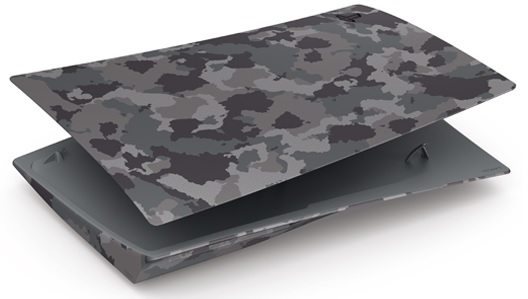Sony Playstation 5 (PS5) Standard Cover Grey Camo