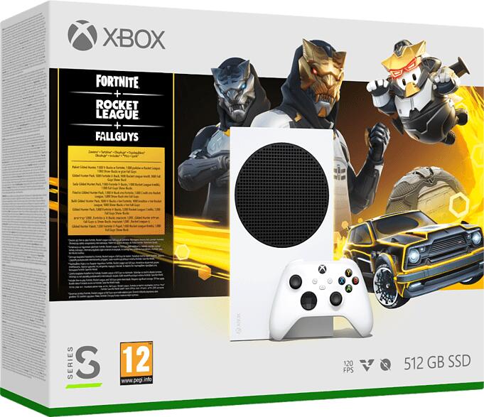 Microsoft Xbox Series S 512GB Gilded Hunter Bundle Fortnite + Rocket League + Fall Guys