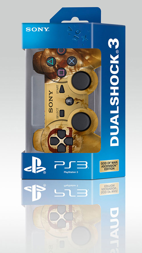 Sony Playstation 3 Dualshock3 Controller God Of War (Refurbished) - PlayStation 3 Játékkonzol Kiegészítő