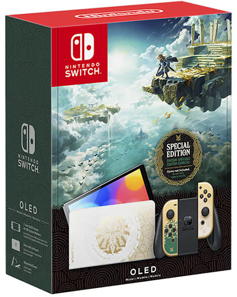 Nintendo Switch OLED Model The Legend of Zelda Tears of the Kingdom Special Edition