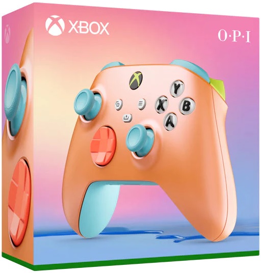 Microsoft Xbox Series Wireless Controller Sunkissed Vibes OPI Special Edition - Xbox Series Kontroller