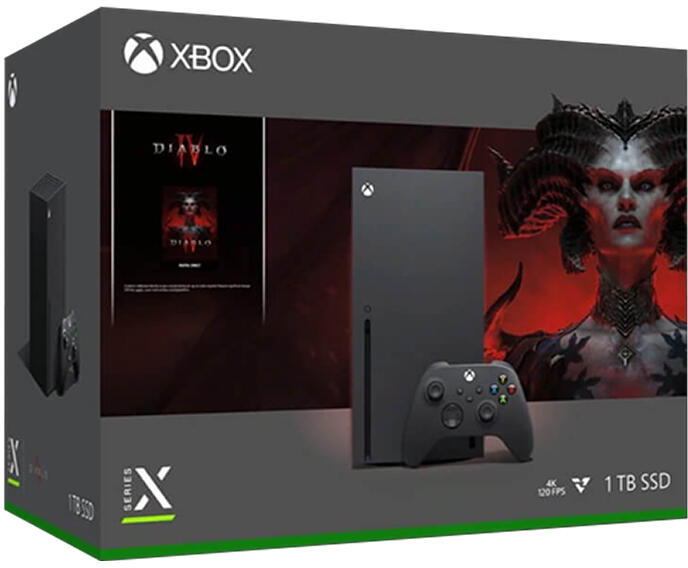 Microsoft Xbox Series X 1TB + Diablo IV  - Xbox Series Játékkonzol