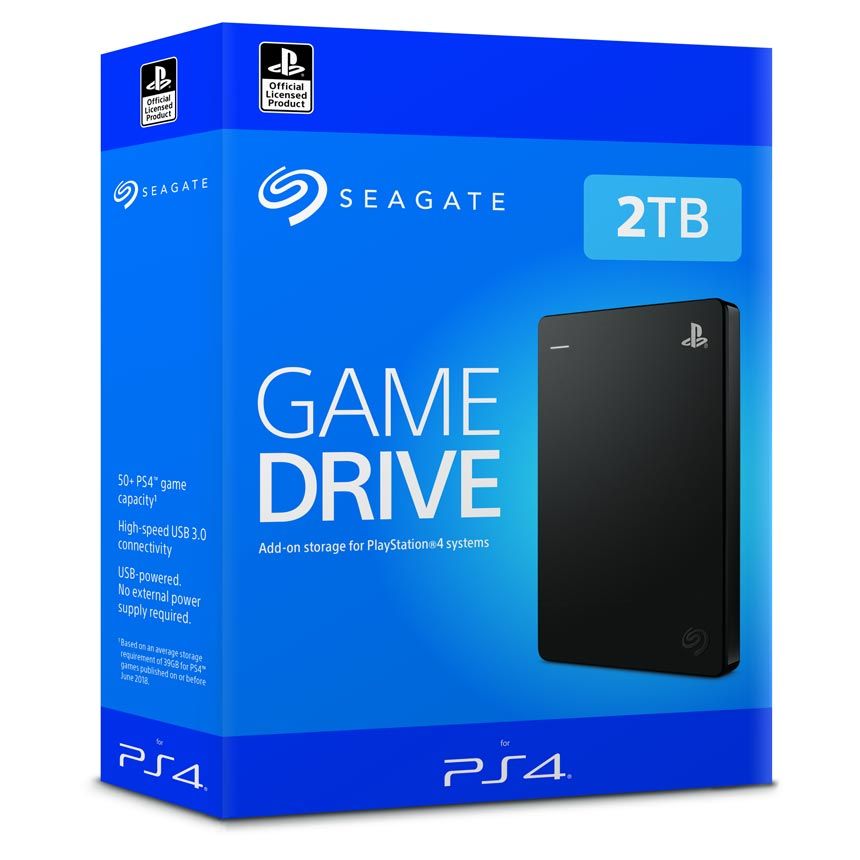 Seagate Hard Drive 2TB Ps4 - PlayStation 4 Játékkonzol Kiegészítő