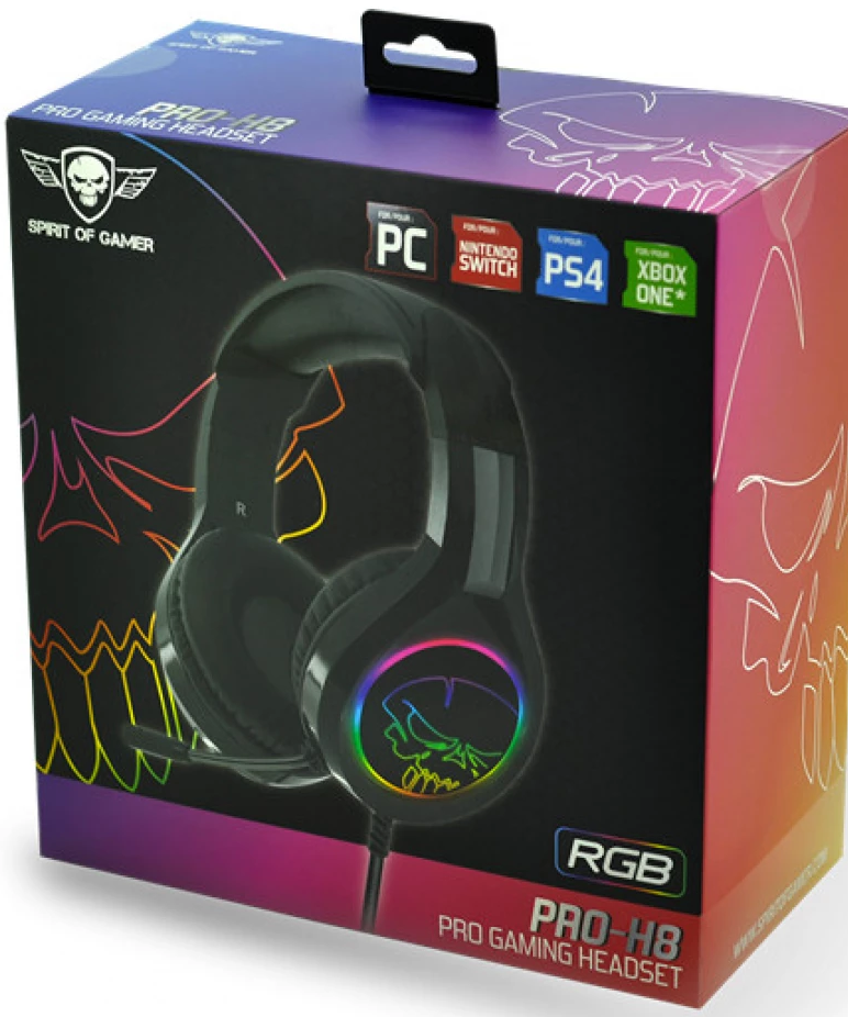 Spirit of Gamer PRO-PH8 Headset RGB (Multi Platform)