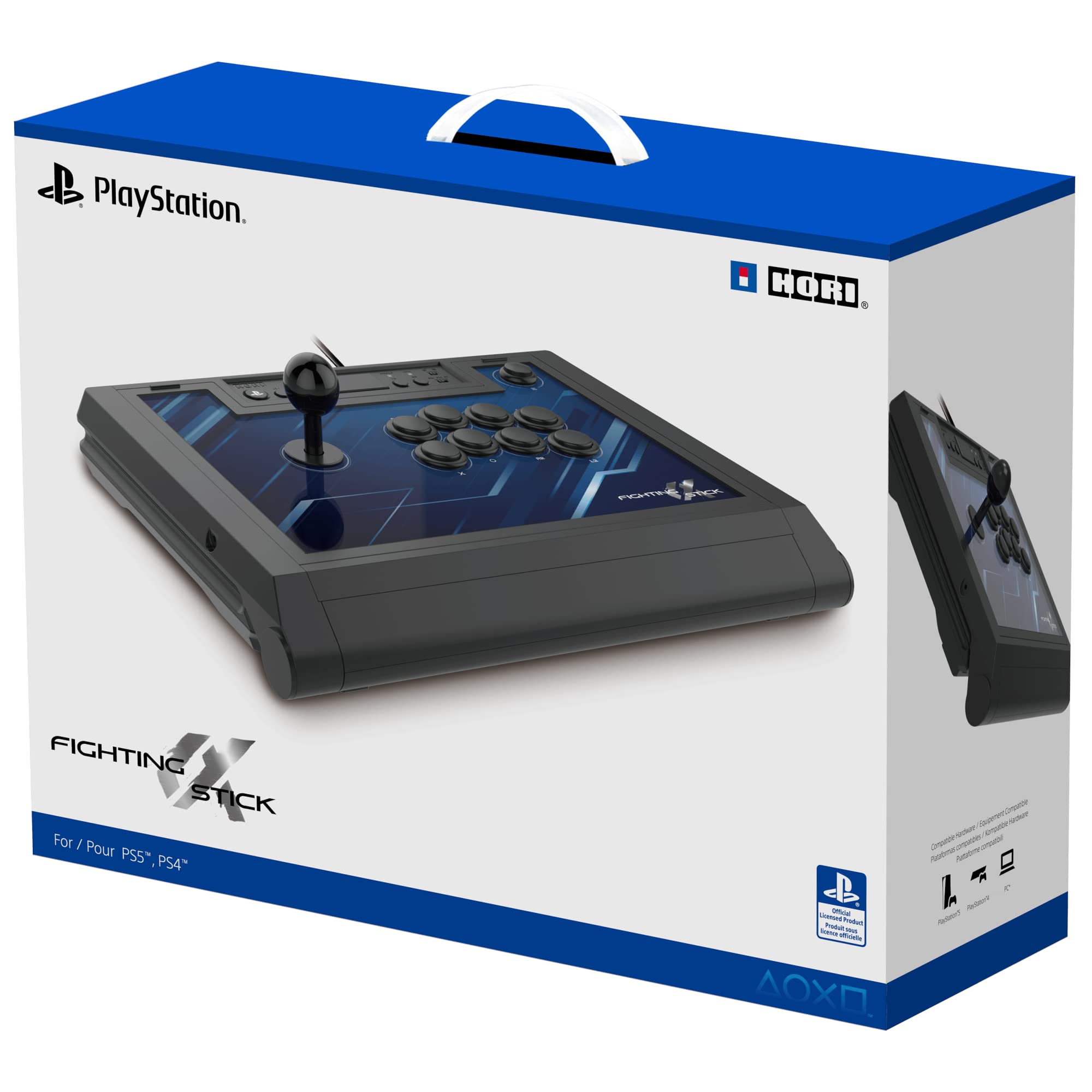 HORI Playstation 5 Fighting Stick Alpha (Ps5.Ps4,Pc) - PlayStation 5 Játékkonzol Kiegészítő