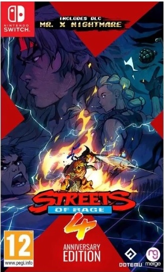 Streets of Rage 4 Anniversary Edition - Nintendo Switch Játékok