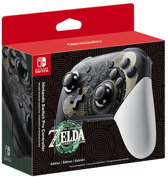 Nintendo Switch Pro Controller - The Legend of Zelda Tears the Kingdom Edition