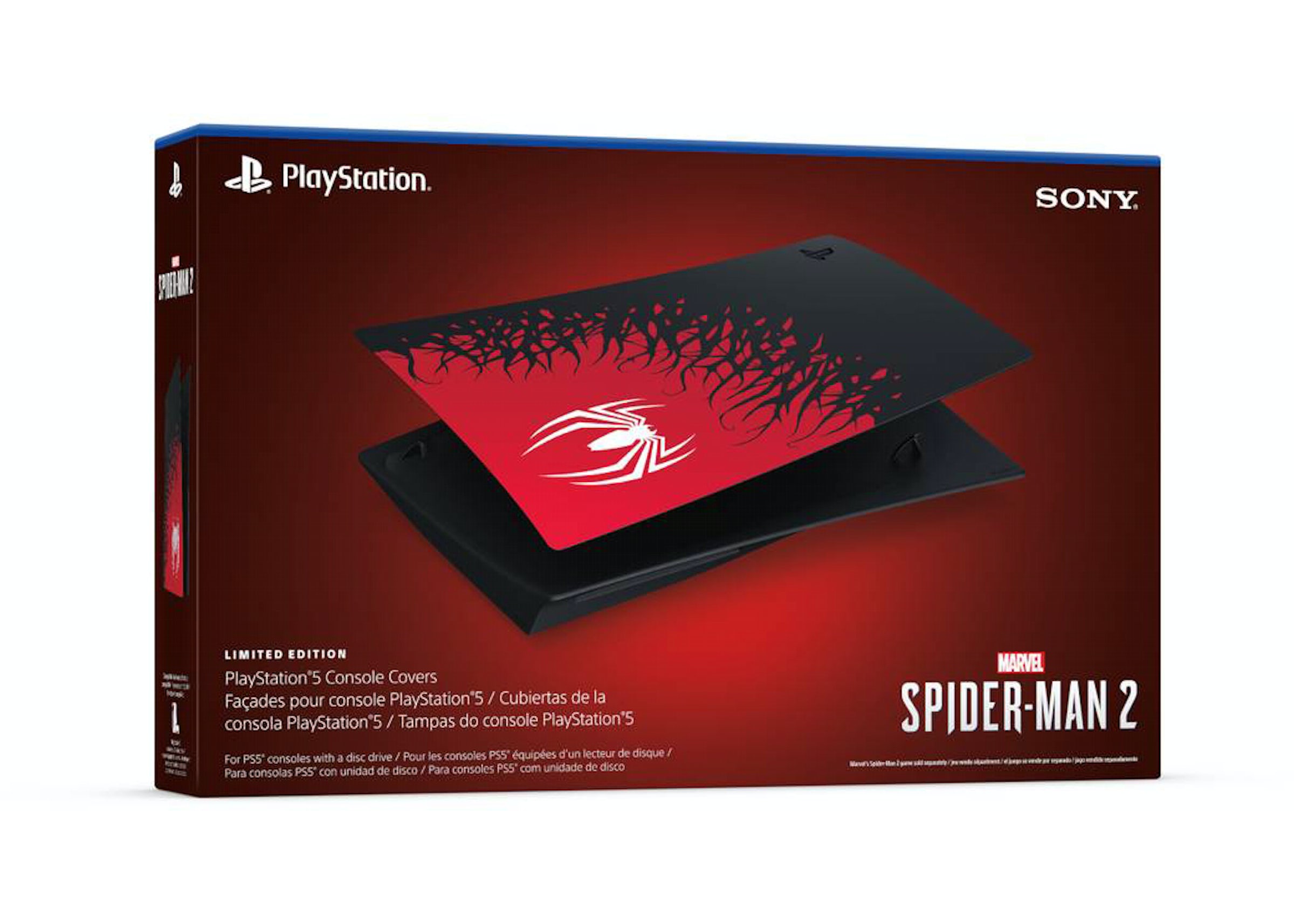 Spider-man 2 Limited Edition Cover  - PlayStation 5 Játékkonzol Kiegészítő